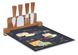 Дошка для сиру (комплект, 4 ножі) Easy Life WORLD OF CHEESE 30x25 см. (R0848-WOCH) R0848-WOCH фото 4