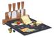 Дошка для сиру (комплект, 4 ножі) Easy Life WORLD OF CHEESE 30x25 см. (R0848-WOCH) R0848-WOCH фото 1