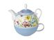 Чайник заварювальний з чашкою Katie Alice ENGLISH GARDEN TEA FOR ONE d:11 см. (CU3671-KA) CU3671-KA фото 1