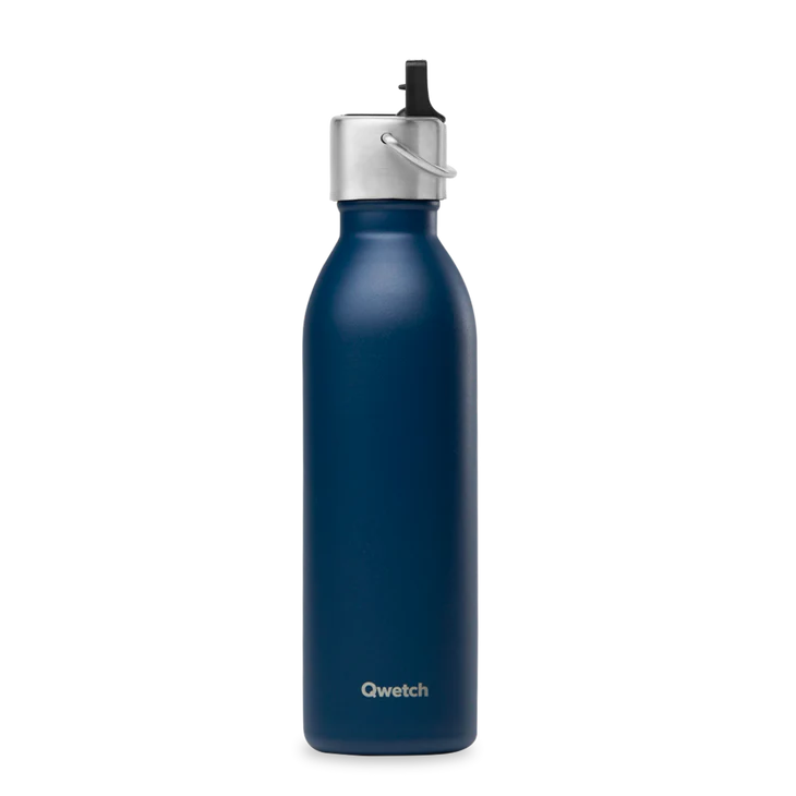 Пляшка (термо) Qwetch ACTIVE 600 ml. Navy blue (QD3617S) QD3617S фото