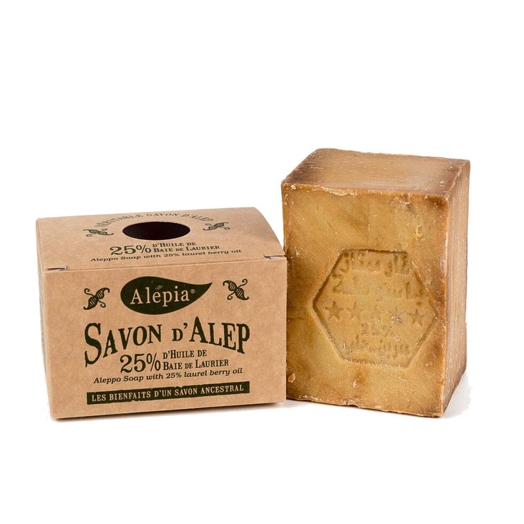 Алеппське мило Alepia AUTHENTIC ALEPPO SOAP 25% - 190g (AR0023)