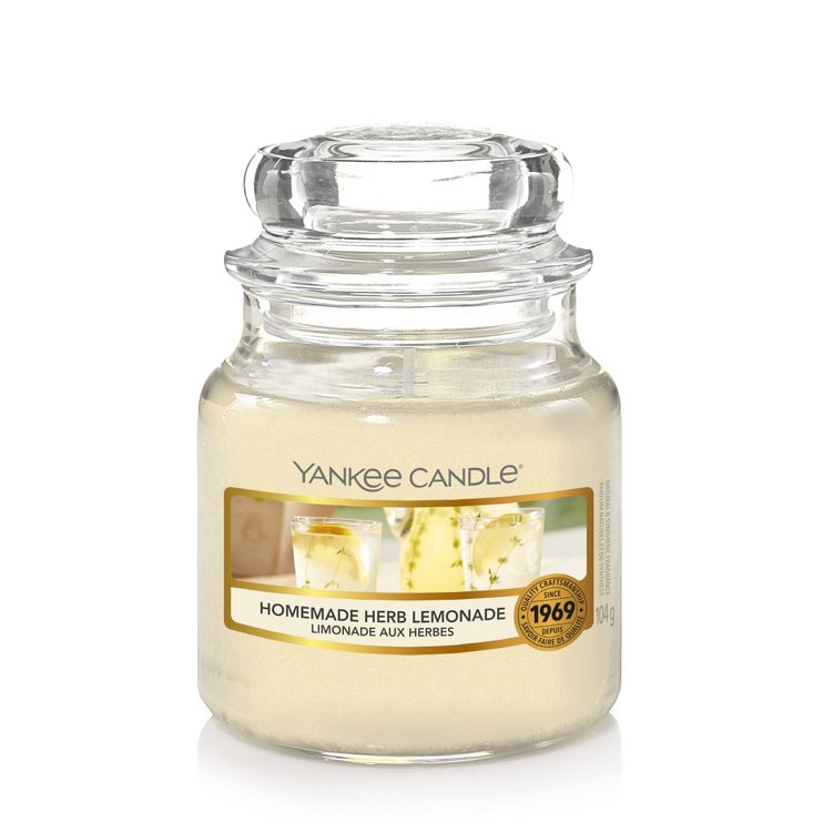 Ароматична свічка Yankee Candle CLASSIC SMALL до 30 годин горіння. Homemade Herb Lemonade (1651424E)
