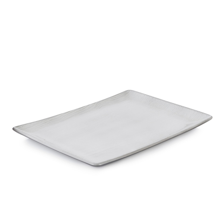 Блюдо для сервірування Revol SWELL RECTANGULAR PLATE 32cm. White Sand (653540-RVL), Білий