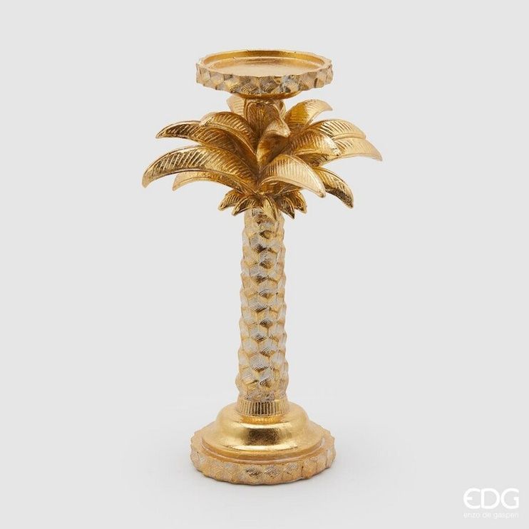 Підсвічник EDG PALMA POLY H28 D13 Gold (714802-010) 714802-010 фото