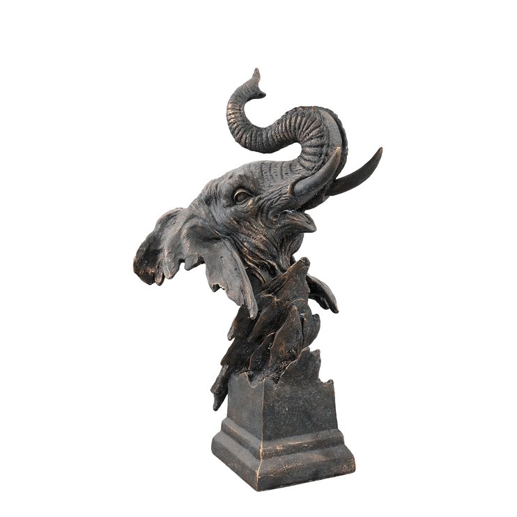 Статуетка (слон) PTMD NIKKO ELEPHANT (23x20x42) Copper (706771-PT), Мідь