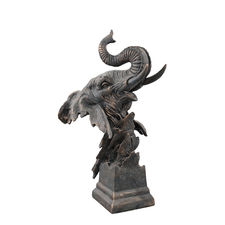 Статуетка (слон) PTMD NIKKO ELEPHANT (23x20x42) Copper (706771-PT) 706771-PT фото