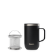 Чашка (з ситечком) TEAPOT 470 мл. Matt - Noir (QM6211) QM6211 фото 1