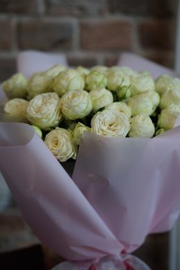 Букет Біла троянда бк2177 бк2177 фото