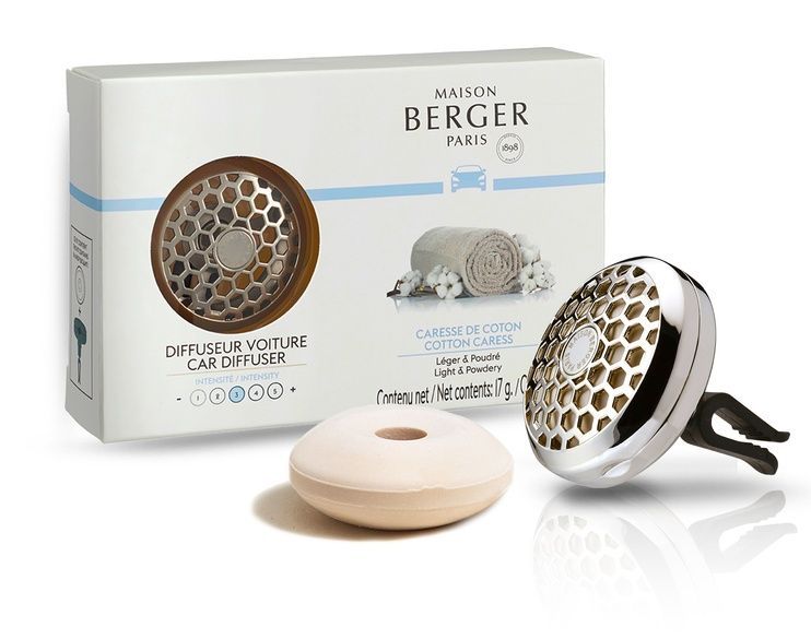 Аромадифузор в машину Maison Berger HONEY COMB Cotton Caress (7872-BER) 7872-BER фото