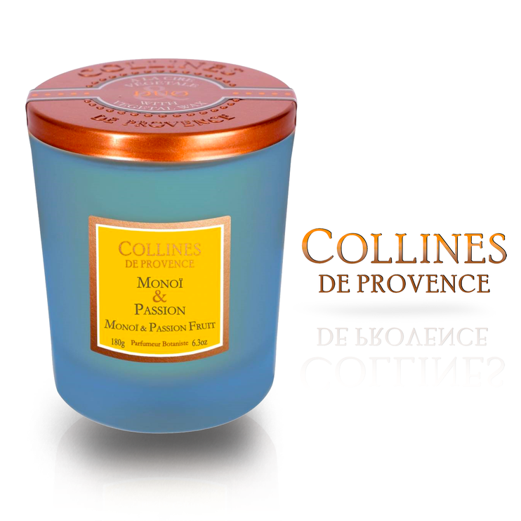 Ароматична свічка Collines de Provence DUO Monoi & Passion Fruit 180 гр. C2808MPA C2808MPA фото