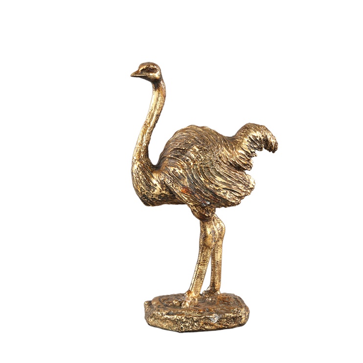 Статуетка (страус) PTMD ANIMAL OSTRICH (20x14x35) Gold (701409-PT) 701409-PT фото