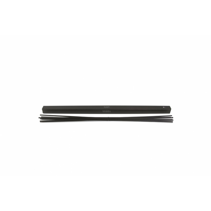 Палички для аромадифузораMr&Mrs Fragrance (10шт.x 65 см. x 6 мм.) чорні, фіброві (3000мл.) (JSTICICB65) JSTICICB65 фото