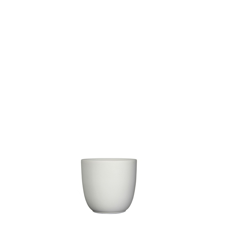 Кашпо MICA TUSCA POT ROUND White matt (D:10 x H:9) см. 144252-EDL 144252-EDL фото