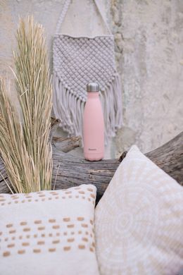 Пляшка (термо) Qwetch 260 мл. INSULATED PASTEL Rose Matte Pink (QD3074) QD3074 фото