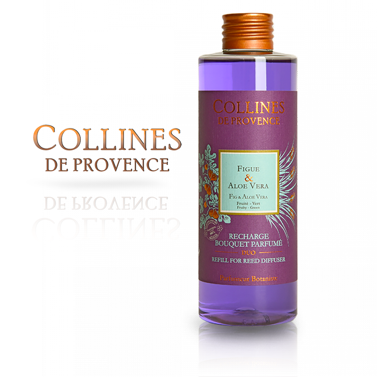 Наповнювач для Аромадифузору Collines de Provence DUO Figue & Aloe Vera 200мл. C2803FAV C2803FAV фото