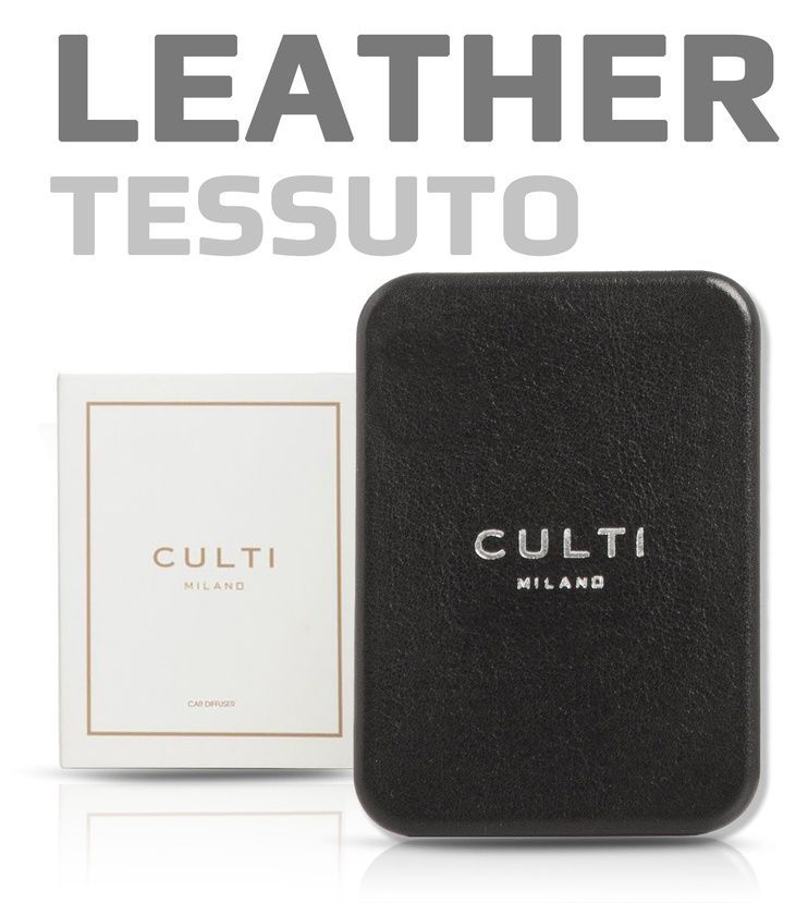Ароматизатор в машину CULTI Milano CAR LEATHER BLACK Tessuto (94952-CLT) 94952-CLT фото