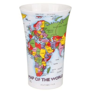 Чашка Dunoon 500 мл. GLENCOE MAP OF THE WORLD (GL-MAPW-XX) GL-MAPW-XX фото