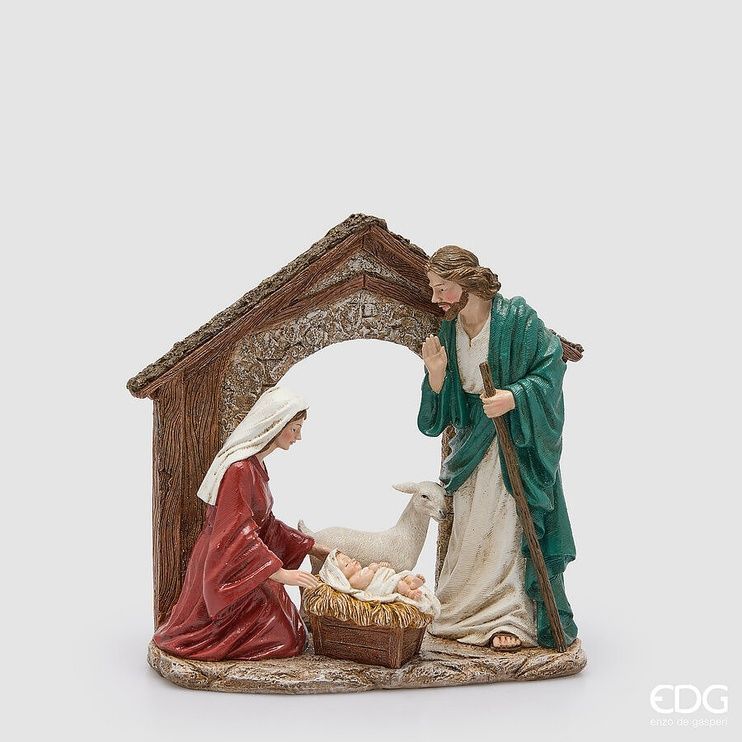 Статуетка (Різдво) EDG NATIVIT&Agrave; H.30 L.31 L.13 Green Red (8102137A774) 8102137A774 фото