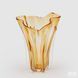 Ваза EDG VASO DRAPPO C/ORLI H27 D22 amber (104568-470) 104568-470 фото 1