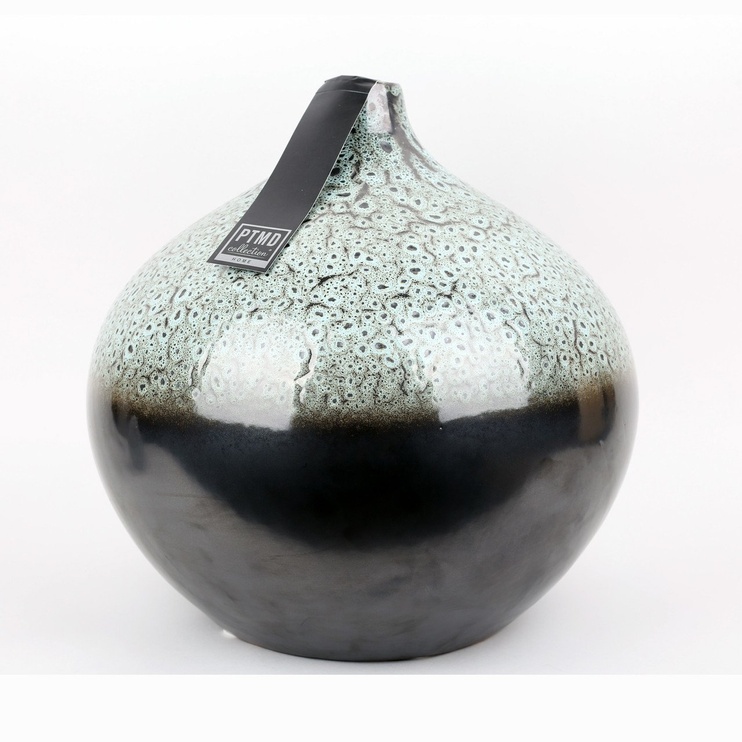 Ваза для підлоги PTMD INDIGO Blue ceramic vase 36.0 x 36.0 см. 667 172-PT 667172-PT фото