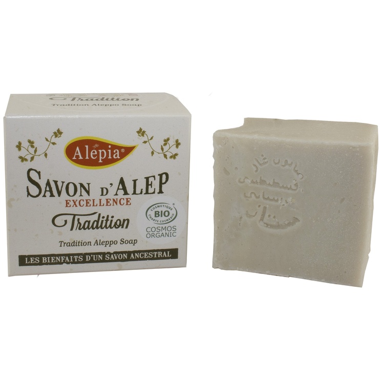 Алеппське мило Alepia EXCELLENCE ORGANIC TRADITION 1% - 190g (AR0402)