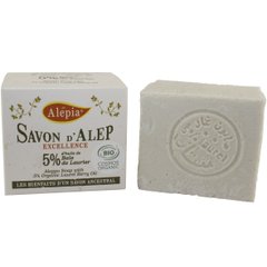 Алеппское мыло Alepia EXCELLENCE ORGANIC 5% - 190g (AR0202)