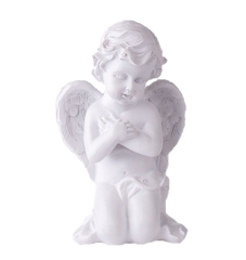 Статуетка Gilde POLY Angel on knees 12 см 36247-GLD