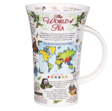 Чашка Dunoon 500 мл. GLENCOE WORLD OF TEA (GL-WORT-XX) GL-WORT-XX фото