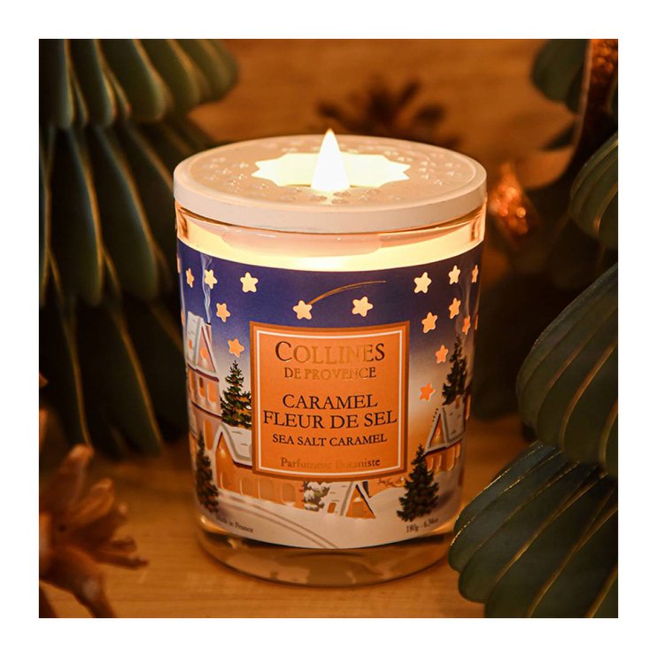 Ароматична свічка Collines de Provence CHRISTMAS Sea Salt Caramel 180 гр. C3308CFL
