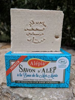 Алеппське мило Alepia PREMIUM ORGANIC DEAD SEA MUD - 125g (AR0071) AR0071 фото