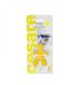 Ароматизатор в машину человечек Mr&Mrs CESARE BLISTER Vanilla - Yellow (JCESBS04NV02)