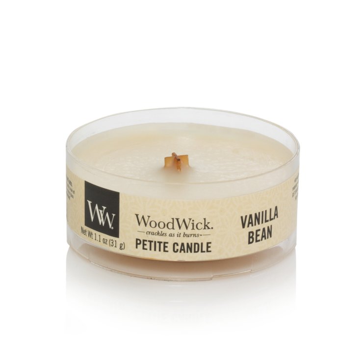 Ароматична свічка Woodwick PETITE CANDLE 7 годин Vanilla Bean (66112E)