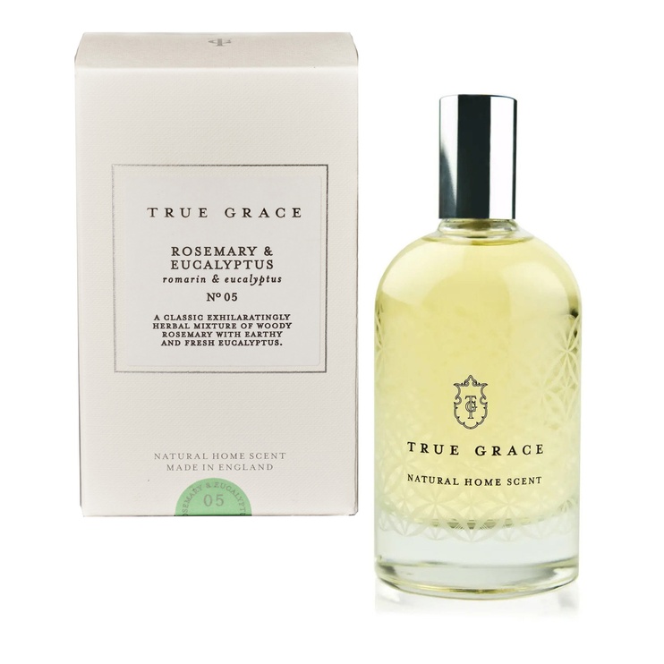 Інтер'єрні парфуми True Grace VILLAGE ROOMSPRAYS 100ml №:05 Rosemary & Eucalyptus (HSC-V-05), 100