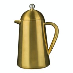 Кавник (термо) La Cafetiere EDITED METAL THERMIQUE, EIGHT CUP BRUSHED GOLD, в коробці, 1000 мл. (5201451-CRT), Золотий