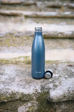 Пляшка (термо) Qwetch 500 мл. INSULATED ROC Blue (QD3092) QD3092 фото