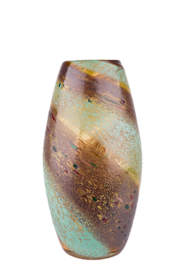 Ваза скляна Gilde GLASS Vase 30.5 x 16.0 см. 39438-GLD 39438-GLD фото