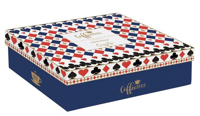 Набір 2 од. (чашка, блюдце, ложка) Easy Life CASINO' ROYALE 100 мл. (R1474-CASR) R1474-CASR фото