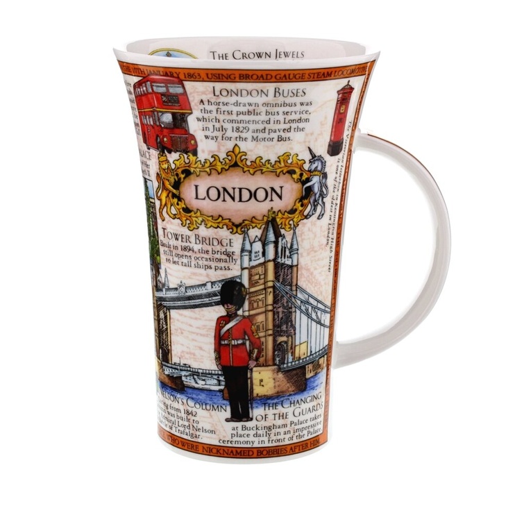 Чашка DUNOON 500 мл. GLENCOE LONDON MONTAGE (GL-LONM-XX) GL-LONM-XX фото