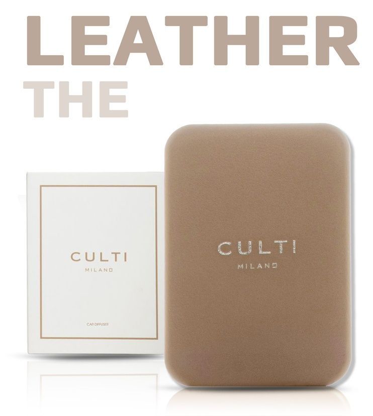 Ароматизатор в машину CULTI Milano CAR LEATHER TAUPE The (95010-CLT) 95010-CLT фото