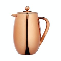 Кавник (термо) Le'Xpress STAINLESS STEEL COPPER FINISH INSULATED 1 LITRE CAFETIÈRE, в коробці, 1000 мл. (KCLXDBLCOP8CUP)