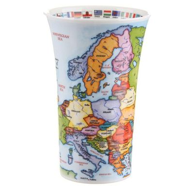Чашка DUNOON 500 мл. GLENCOE MAP OF EUROPE (GL-MAPE-XX) GL-MAPE-XX фото