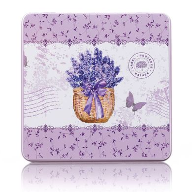 Подарункова коробка Label Provence CARRE ET PLATE (15 x 15 x 3,8) Panier De Lavande (BD12) BD12 фото