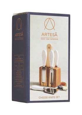 Ніжі для сиру (комплект, 4 шт.) Artesa FIVE PIECE CHEESE KNIFE SET, в коробці (ARTCHEESESET) ARTCHEESESET фото