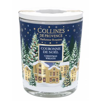 Ароматична свічка Collines de Provence CHRISTMAS Christmas Wreath 180 гр. C3808CNO C3808CNO фото