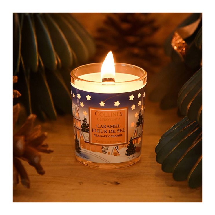 Ароматична свічка Collines de Provence CHRISTMAS Sea Salt Caramel 75 гр. C3345CFL