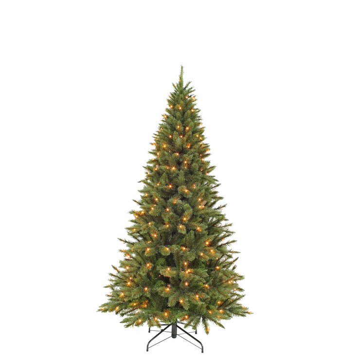 Ялина штучна Triumph Tree FOREST FROSTED LED SLIM GREEN 168L - H185xD102 см. (387686-EDL), Зелений