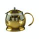 Чайник для заварки La Cafetiere BRUSHED GOLD GLASS INFUSER TEAPOT FOUR CUP в коробці, 1200 мл. (5201449-CRT) 5201449-CRT фото 1