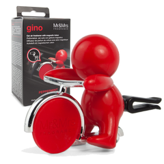 Ароматизатор в машину человечек Mr&Mrs GINO BOX Peppermint - Red (JGINO003SU)