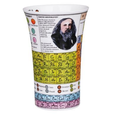 Чашка DUNOON 500 мл. GLENCOE PERIODIC TABLE (GL-PERT-XX) GL-PERT-XX фото