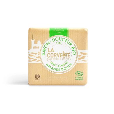 Органічне мило (набір) La Corvette COSMOS ORGANIC 4x100g DONKEY MILK/VINEYARD PEACH/POMEGRANATE/SWEET ALMOND (270607-COR) 270607-COR фото